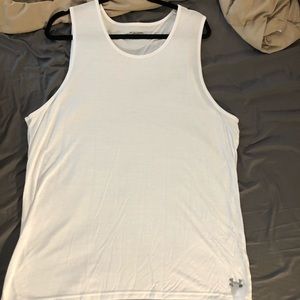 Men’s 2XL white Under Armour tank top